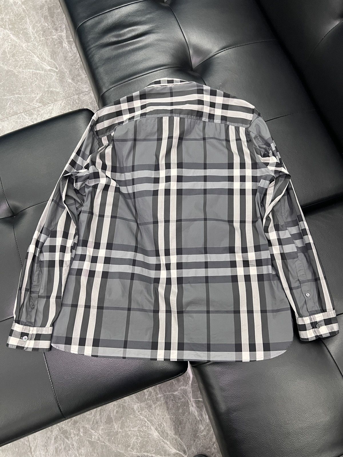 Burberry Burberry Check Pattern Shirt Size US XL / EU 56 / 4 - 2 Thumbnail