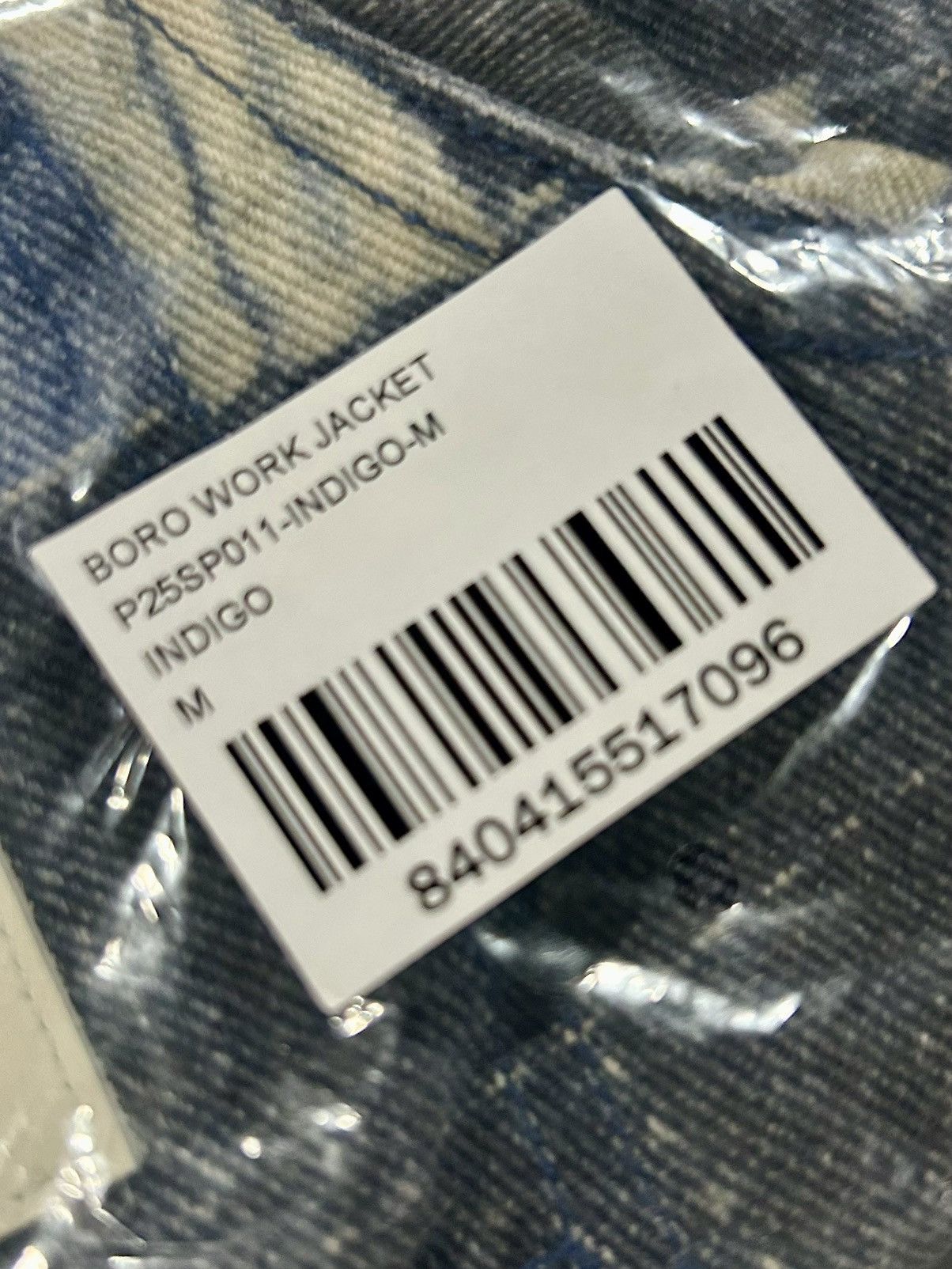 Pleasures PLEASURES Boro Work Jacket – Indigo Size US M / EU 48-50 / 2 - 20 Thumbnail