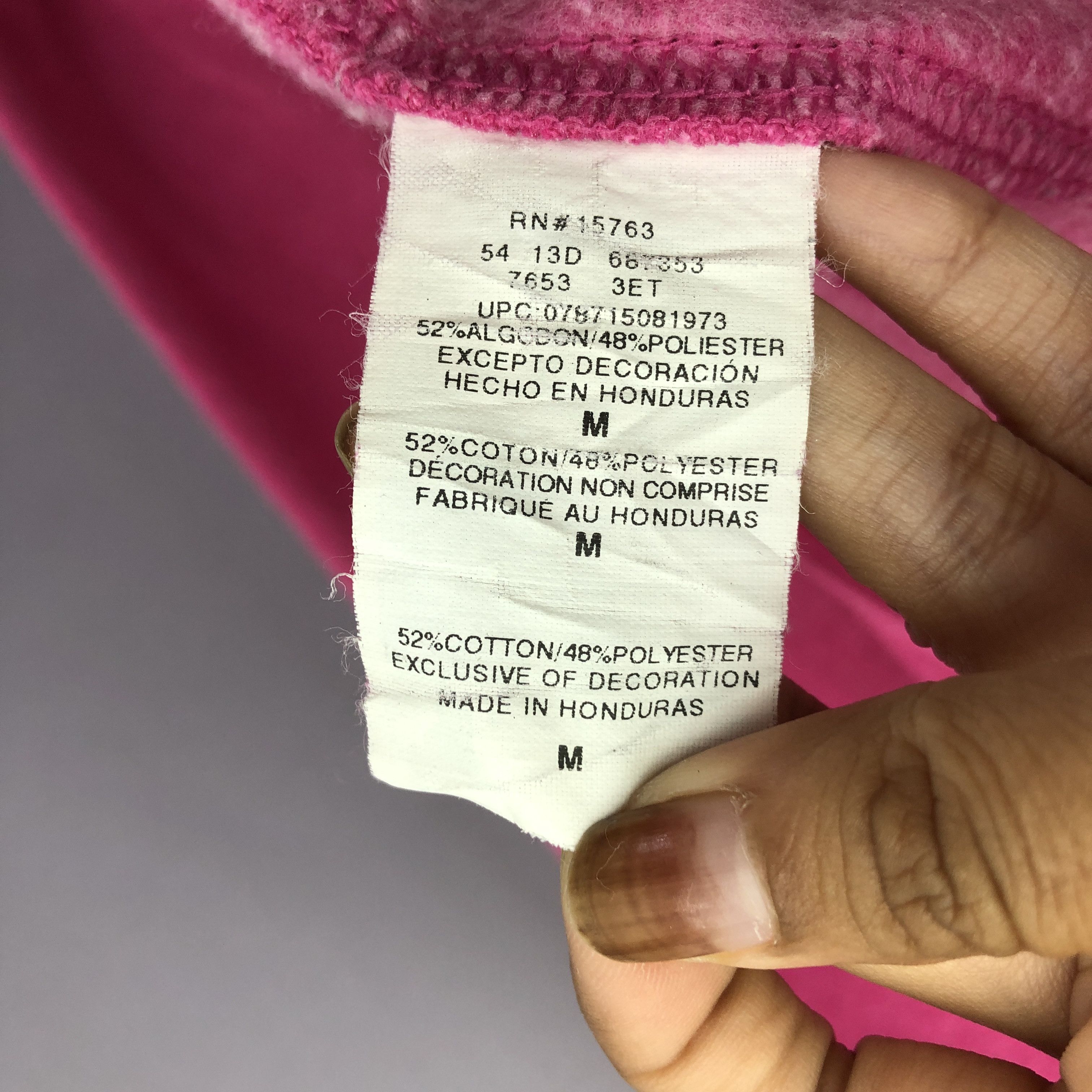 Champion Vintage Champion Pink Hooded Sweater Hood Zipper Sweatshirt Size US M / EU 48-50 / 2 - 8 Thumbnail