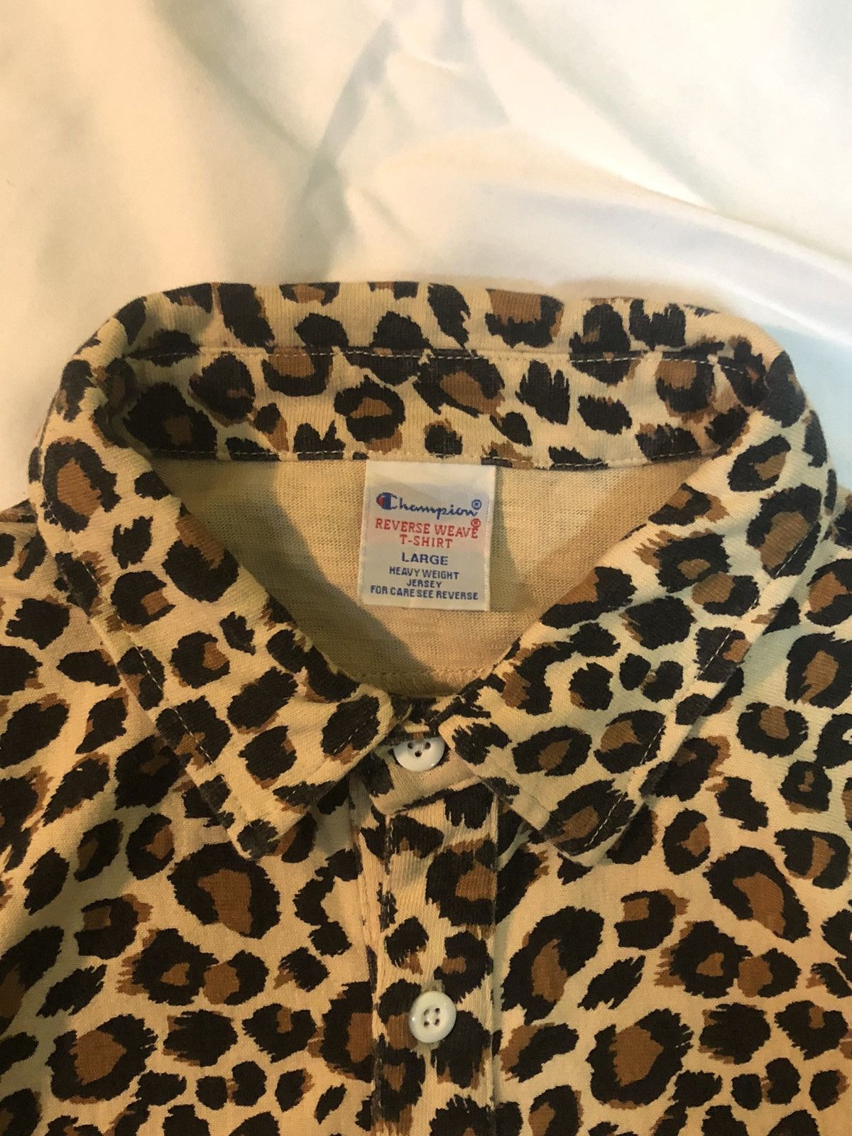 Champion Champion Leopard Polo Shirt Size US M / EU 48-50 / 2 - 2 Thumbnail