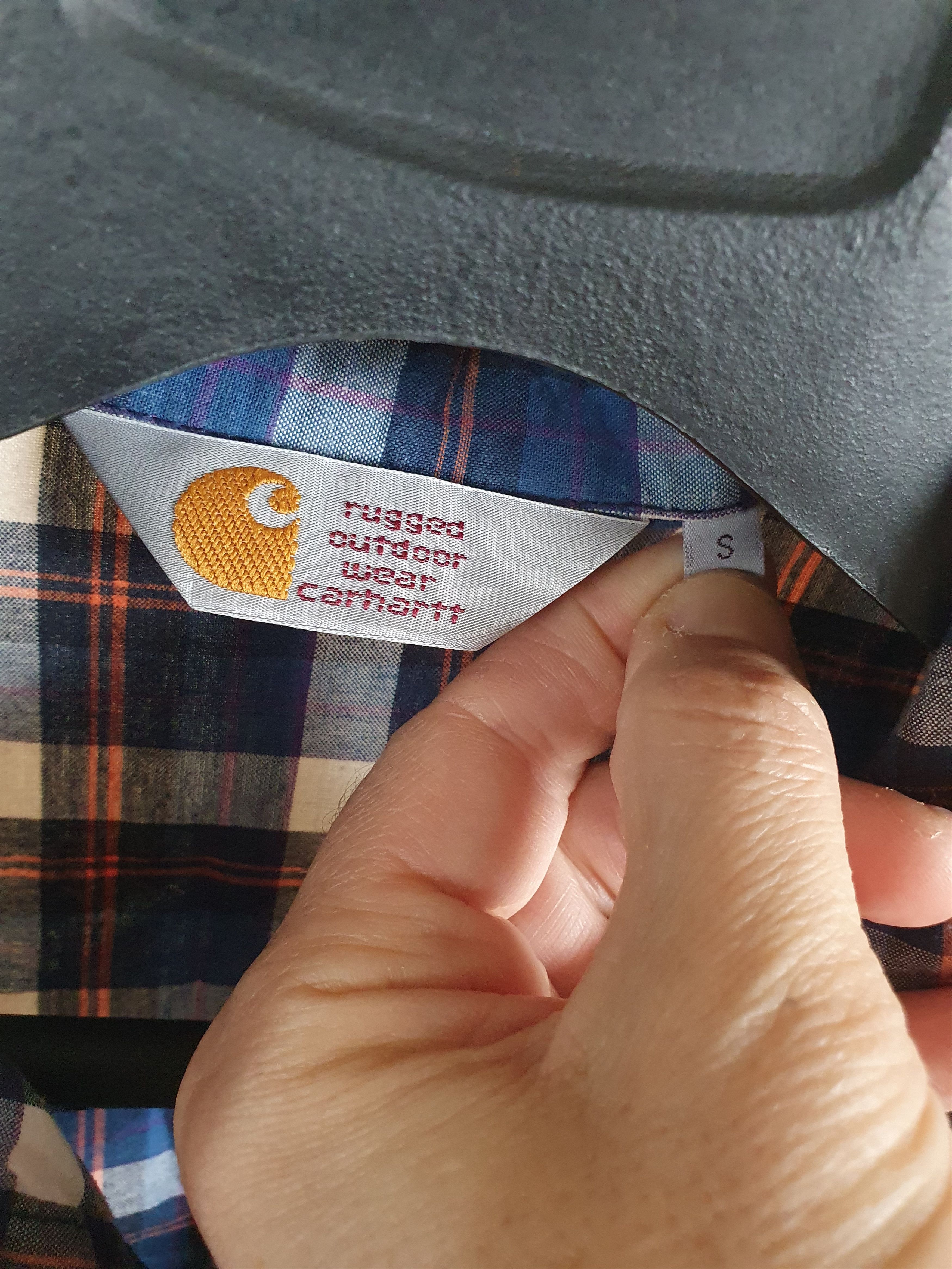 Carhartt Carhartt Womens Dress Plaid Long Pocket Shirt sz S Size S / US 4 / IT 40 - 3 Thumbnail