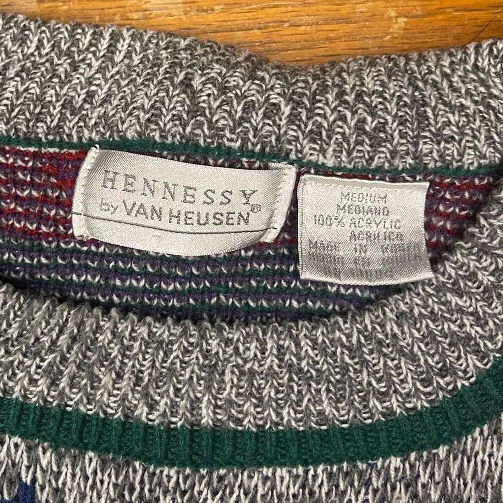 Van Heusen × Vintage Vintage van heusen sweater Size US M / EU 48-50 / 2 - 4 Thumbnail