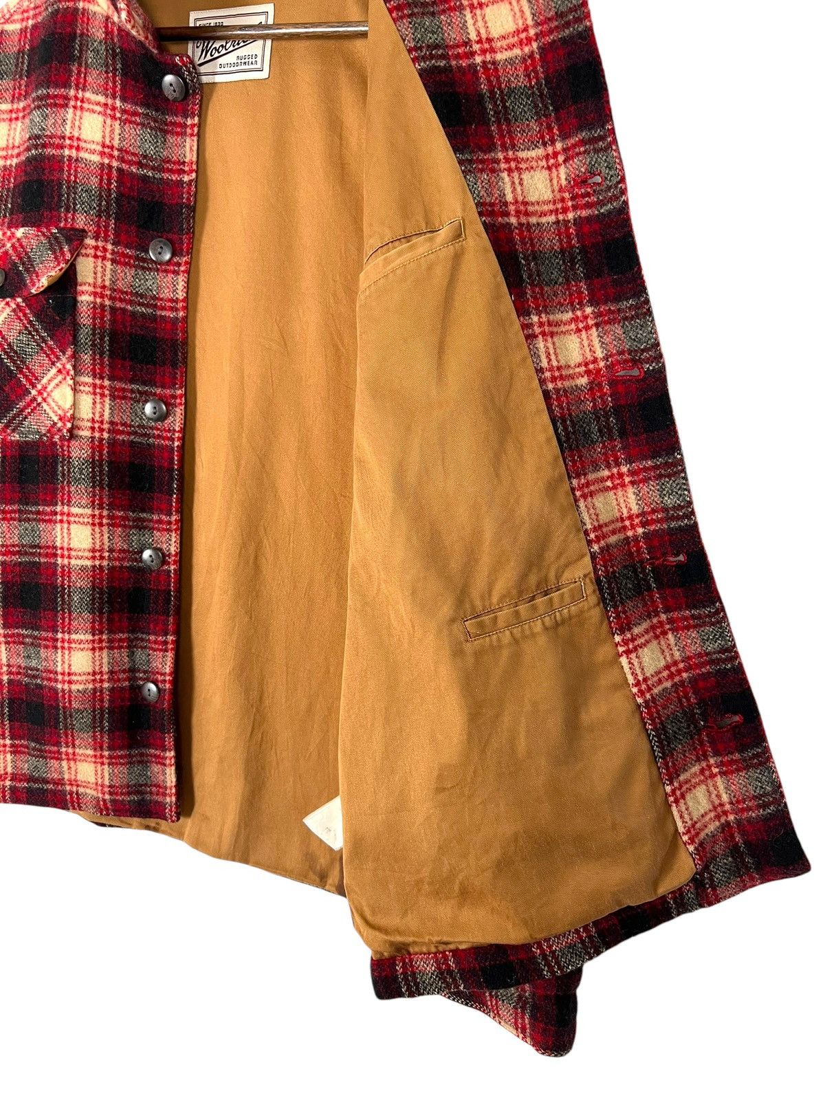 Woolrich Woolen Mills VINTAGE WOOLRICH PLAID JACKET Size US L / EU 52-54 / 3 - 9 Thumbnail