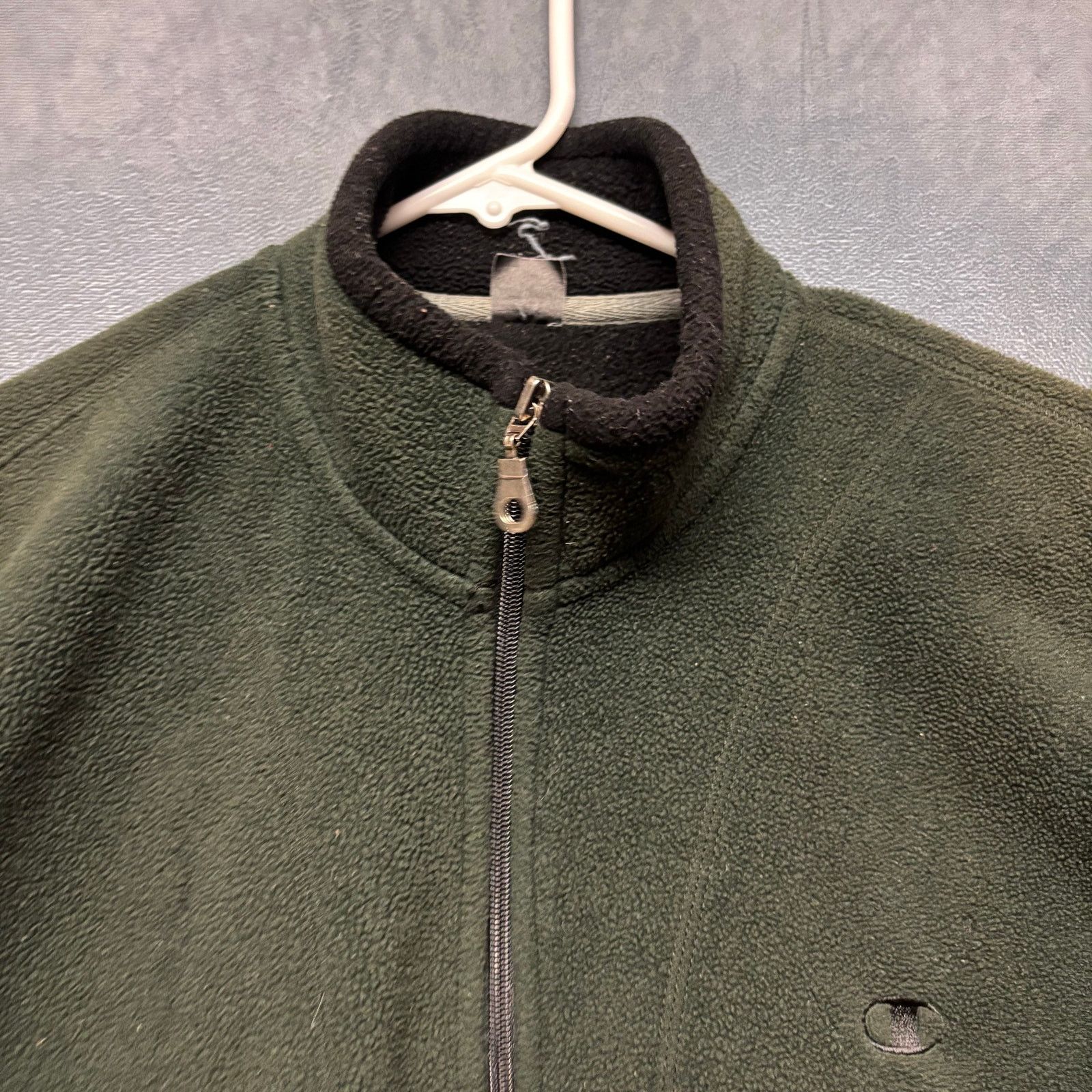 Champion Vintage Champion Fleece Vest Forest Green Full Zip Outdoors Size US XL / EU 56 / 4 - 3 Thumbnail