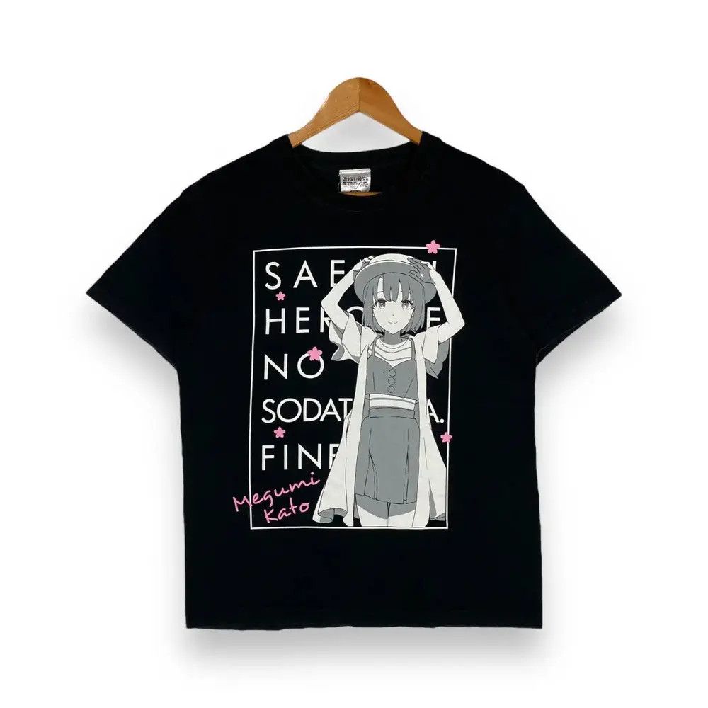 Anime SAENAI HEROINE NO SADATE-KATA FINE MEGUMI KATO ANIME TEE Size US M / EU 48-50 / 2 - 1 Thumbnail