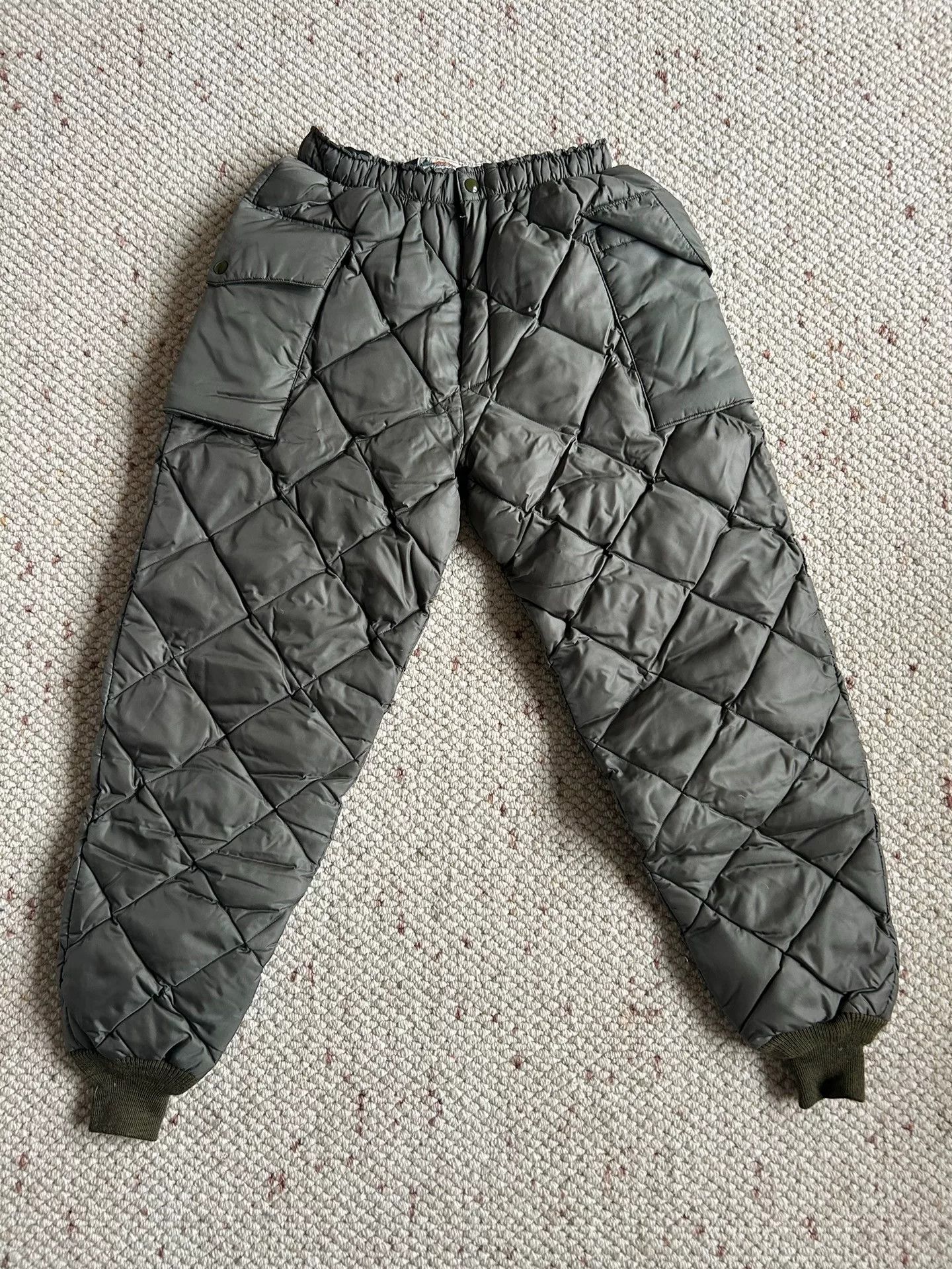 The Real McCoy's real mccoy's quilted down trousers Size US 32 / EU 48 - 1 Thumbnail