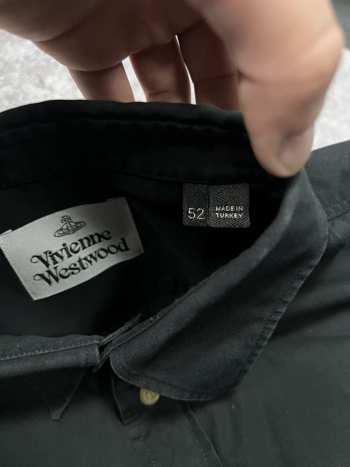 Vivienne Westwood Vintage Vivienne Westwood Shirt Black Size US L / EU 52-54 / 3 - 6 Thumbnail