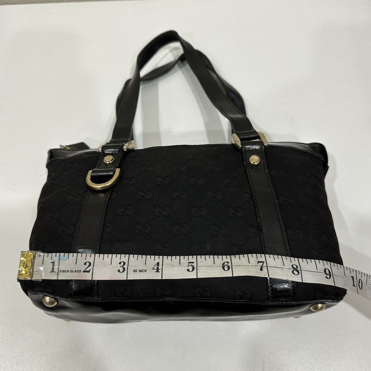 Gucci GUCCI GG CANVAS SMALL ABBEY TOTE BAG D RING 13 Size ONE SIZE - 15 Thumbnail