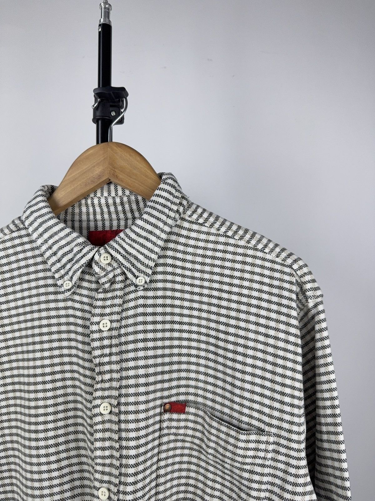 Lee × Vintage Vintage Lee Cooper Button-Down Shirt Cowboy USA Checkered Size US XL / EU 56 / 4 - 3 Thumbnail