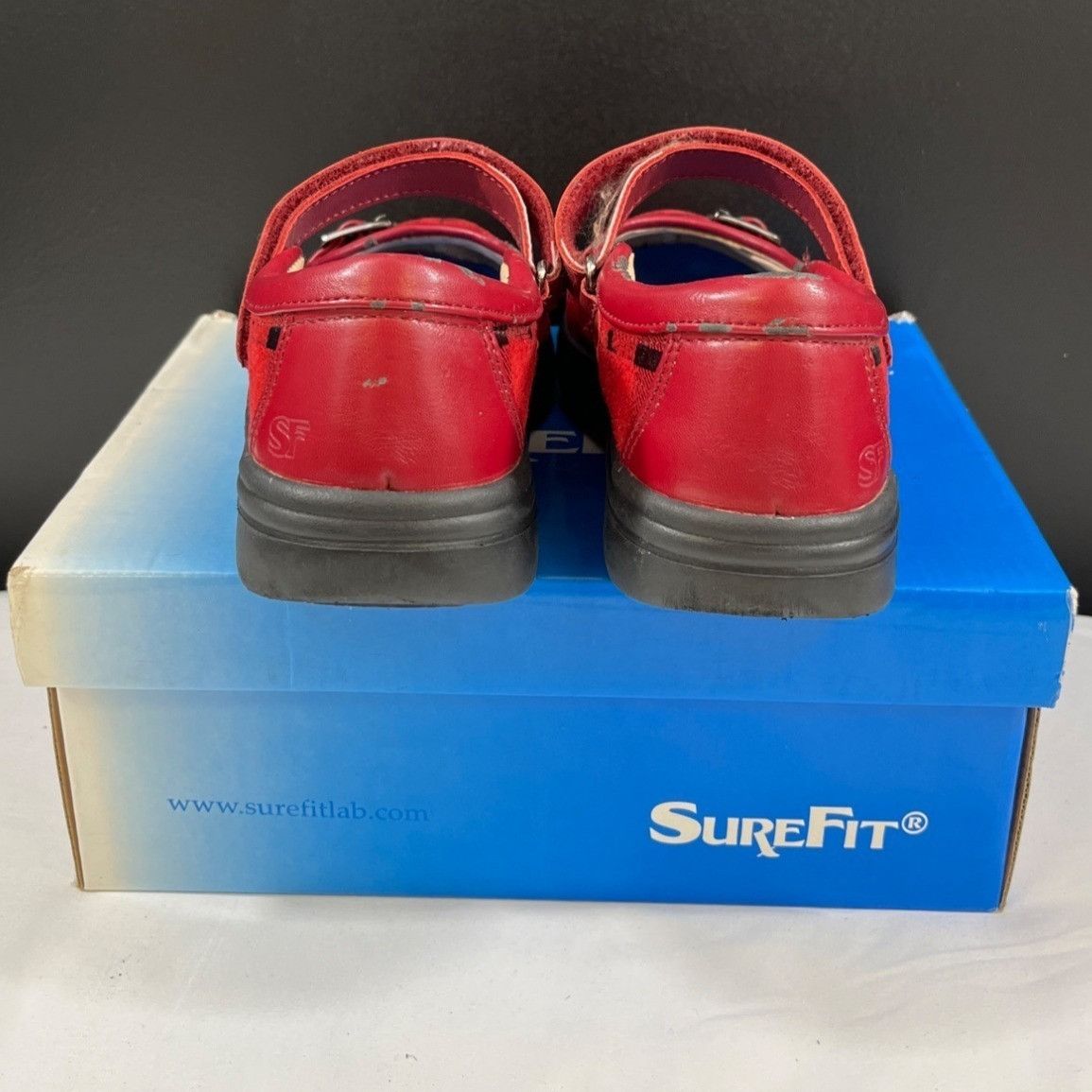 Other Surefit Florence Women's Red Mary Jane Shoes Size 7M SKU 545 Size US 7 / IT 37 - 4 Thumbnail