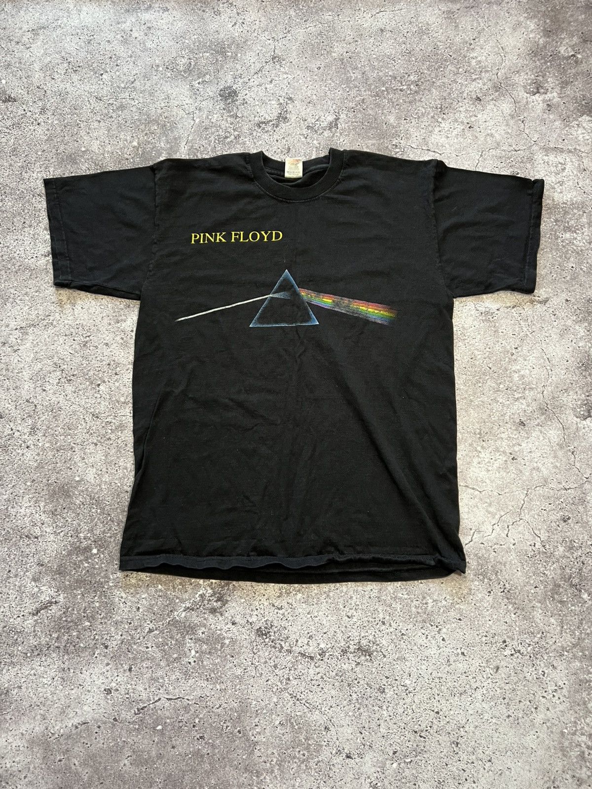 Band Tees × Pink Floyd × Vintage Vintage y2k Pink Floyd dark side of the moon band t-shirt Size US L / EU 52-54 / 3 - 2 Thumbnail