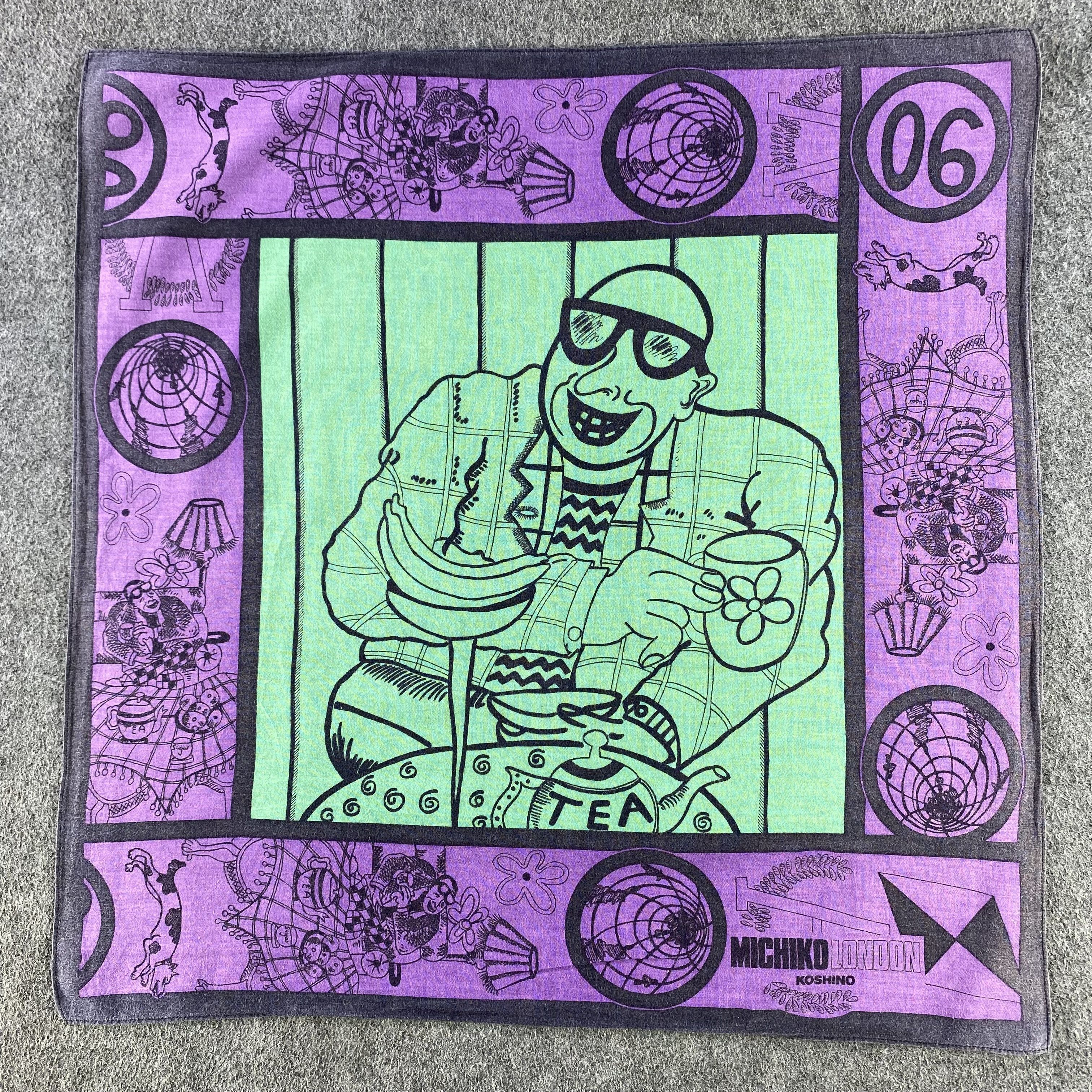 Michiko Koshino London Michiko Koshino Handkerchief/Neckerchief/Bandana HC804 Size ONE SIZE - 1 Thumbnail