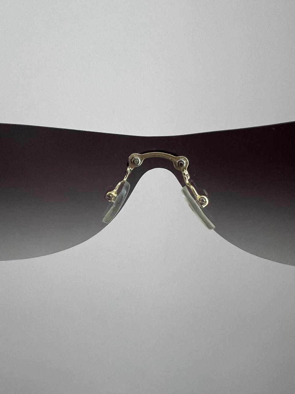 Chanel Chanel vintage sunglasses in gold with logo Size ONE SIZE - 9 Thumbnail