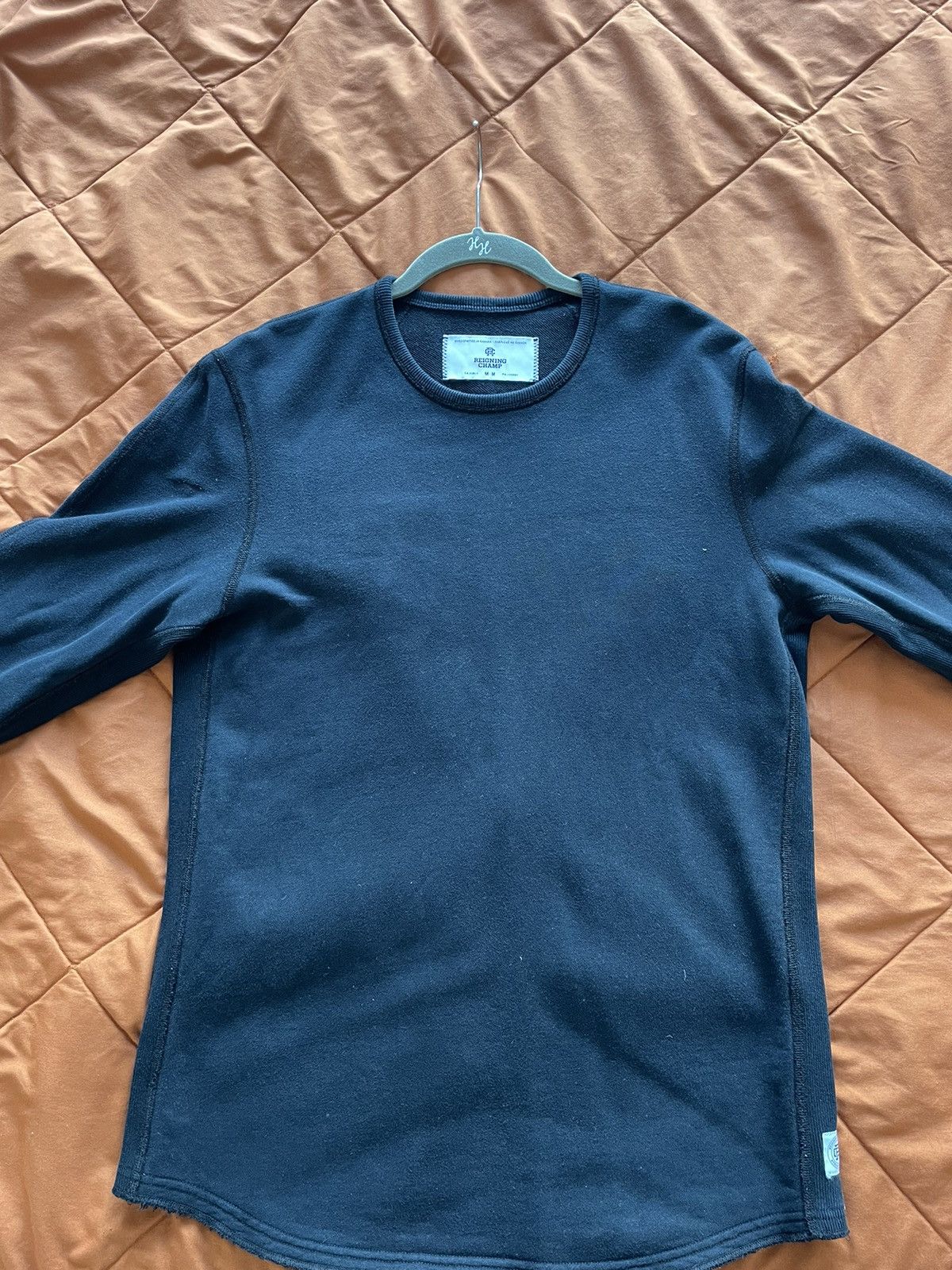 Reigning Champ Scalloped Loopback Sweatshirt Size US M / EU 48-50 / 2 - 3 Thumbnail