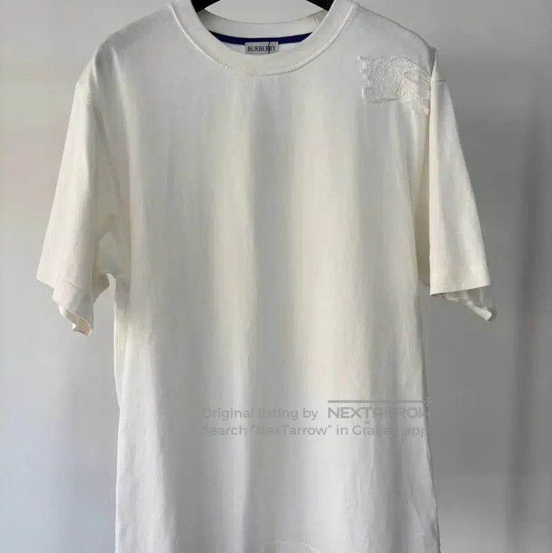 Burberry Burberry White Men’s T. Size US L / EU 52-54 / 3 - 1 Thumbnail