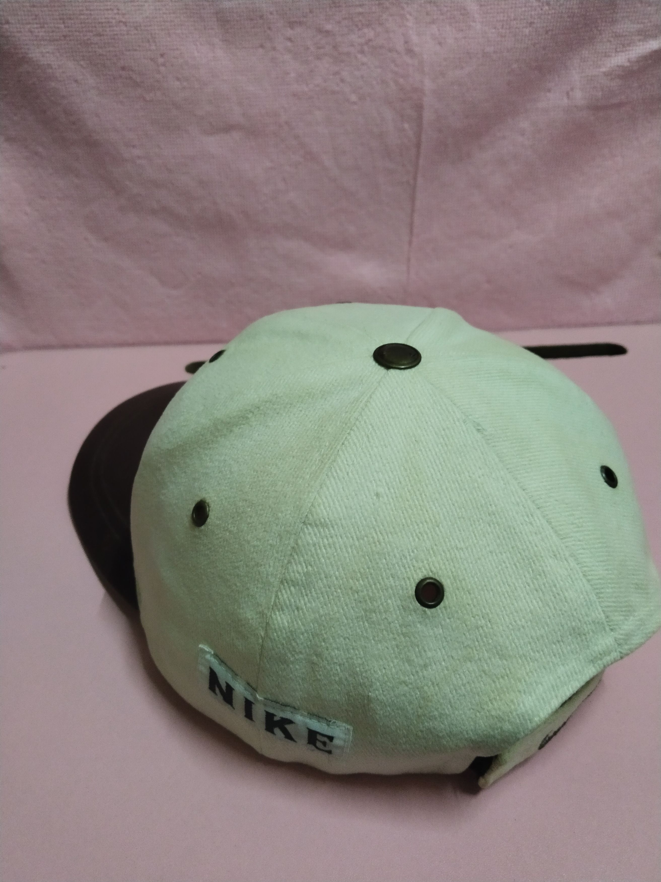 Nike VINTAGE NIKE 90s LEATHER BRIM AND LOWER CROWN HAT Size ONE SIZE - 4 Thumbnail