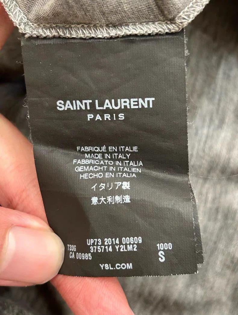 Saint Laurent Paris Saint laurent paris 13ss washed grey mulberry silk short sl Size US S / EU 44-46 / 1 - 4 Thumbnail