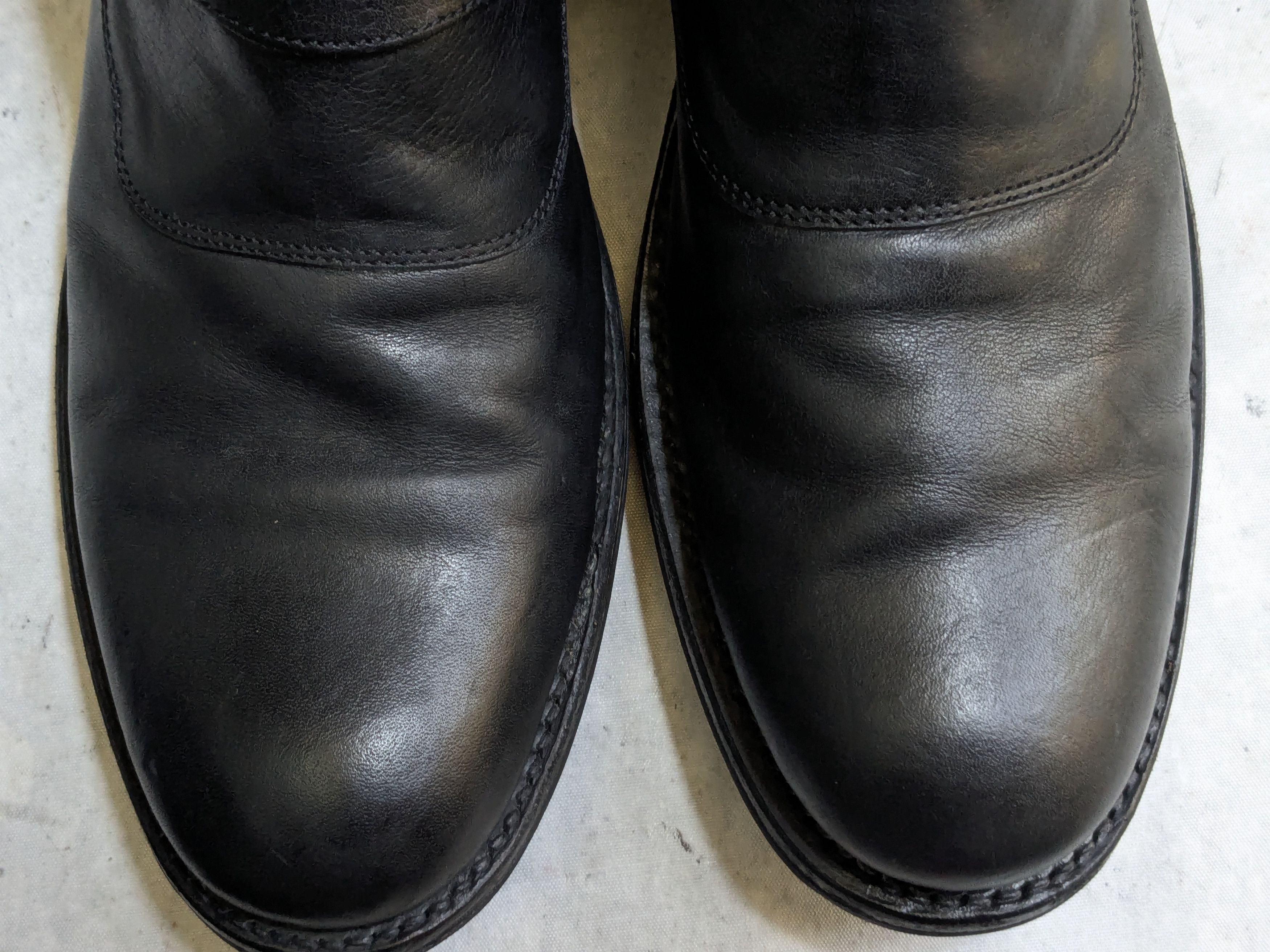 Frye Frye Engineer Boots Black Leather 9.5 D Strap Buckle Size US 9.5 / EU 42-43 - 3 Thumbnail