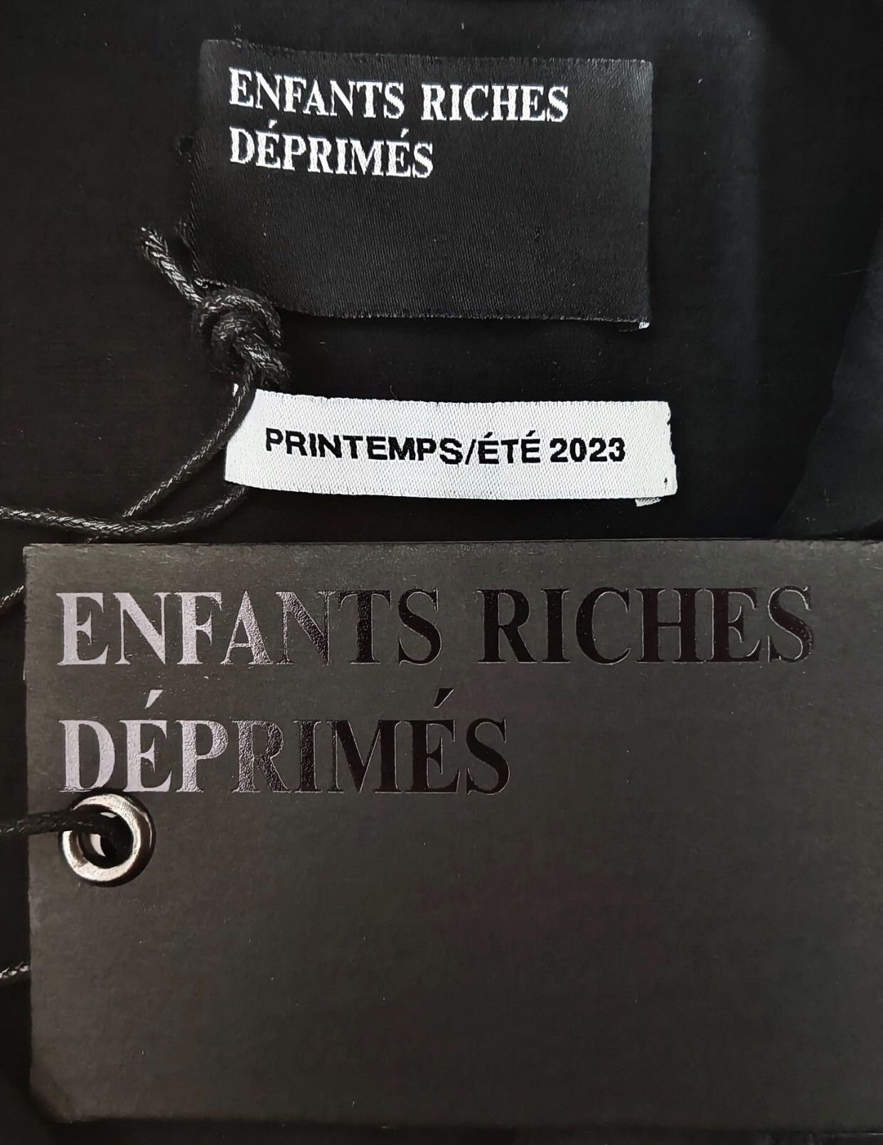 Enfants Riches Deprimes Enfants Riches Deprime Devil Black Portrait Making Old Shirt Size US L / EU 52-54 / 3 - 6 Thumbnail