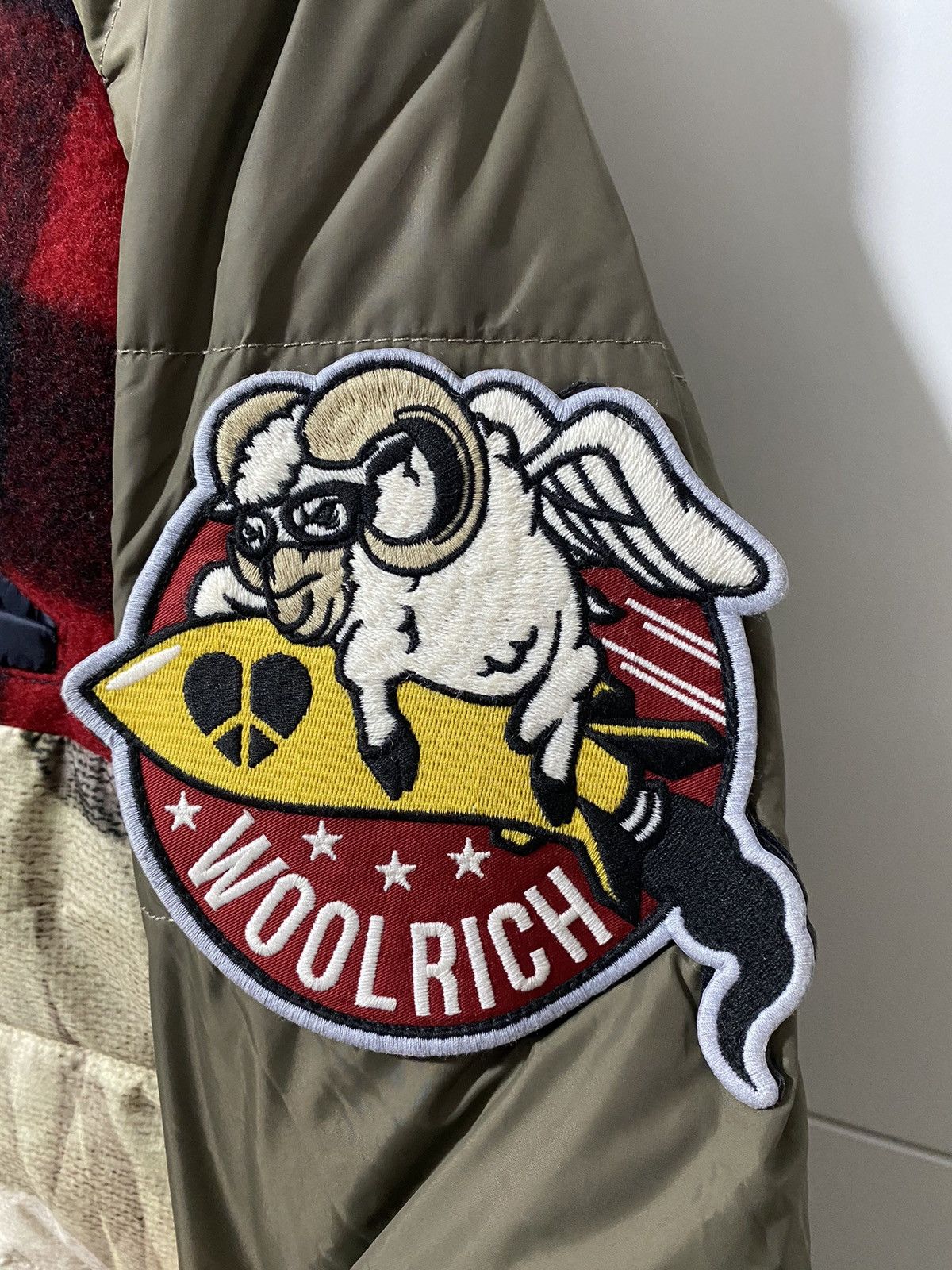 Woolrich Woolen Mills 🧥Woolrich X Griffin down jacket, size L, multi-color, used, Size US L / EU 52-54 / 3 - 10 Thumbnail
