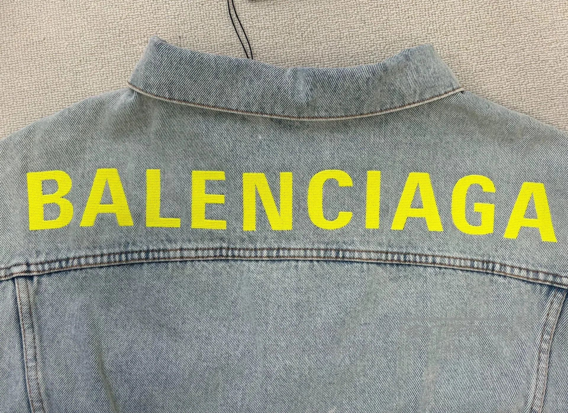 Balenciaga Balenciaga Embroidered Logo Single-Breasted Jacket. Size US L / EU 52-54 / 3 - 3 Thumbnail