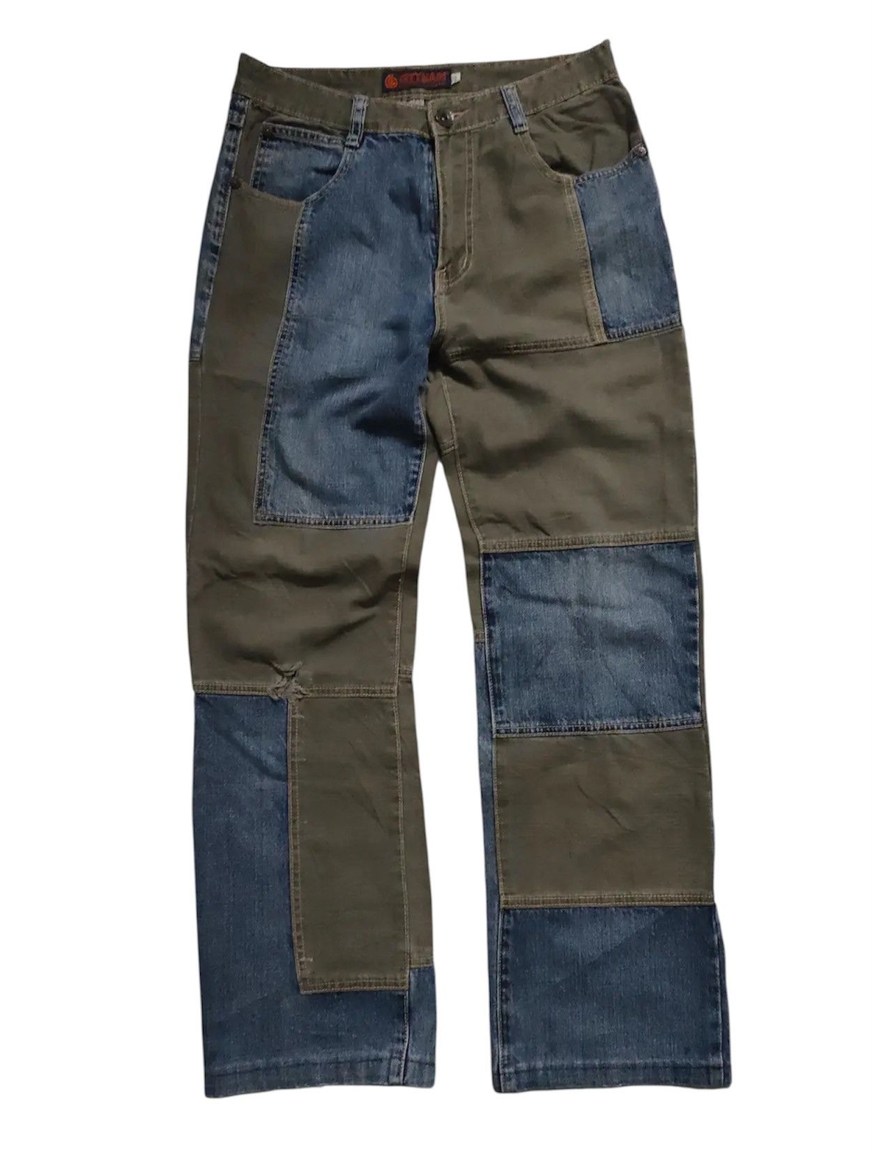 Baggy Patchwork Denime inspired KAPITAL by Citymain Jeans