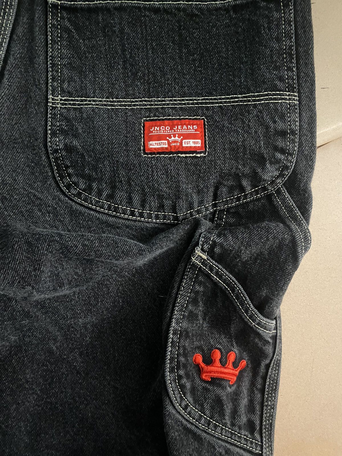 JNCO × Vintage Black Jnco Carpenter Jorts Size US 28 / EU 44 - 1 Thumbnail