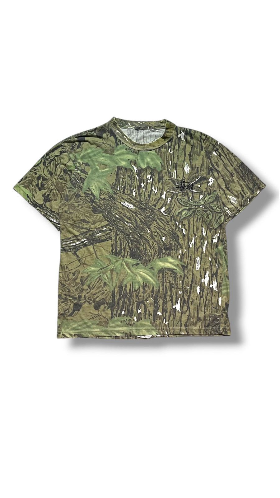 Stussy Vintage Stussy Collab RealTree T-Shirt Size US L / EU 52-54 / 3 - 1 Thumbnail