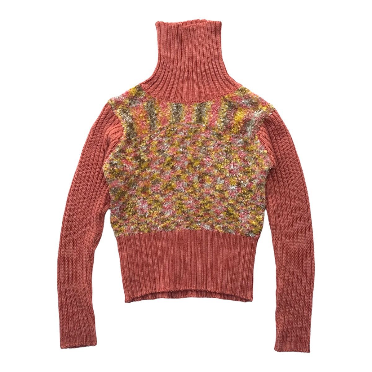 Yohji Yamamoto Yohji Yamamoto WXYZ Turtleneck Knitwear Pullover Size M / US 6-8 / IT 42-44 - 1 Thumbnail