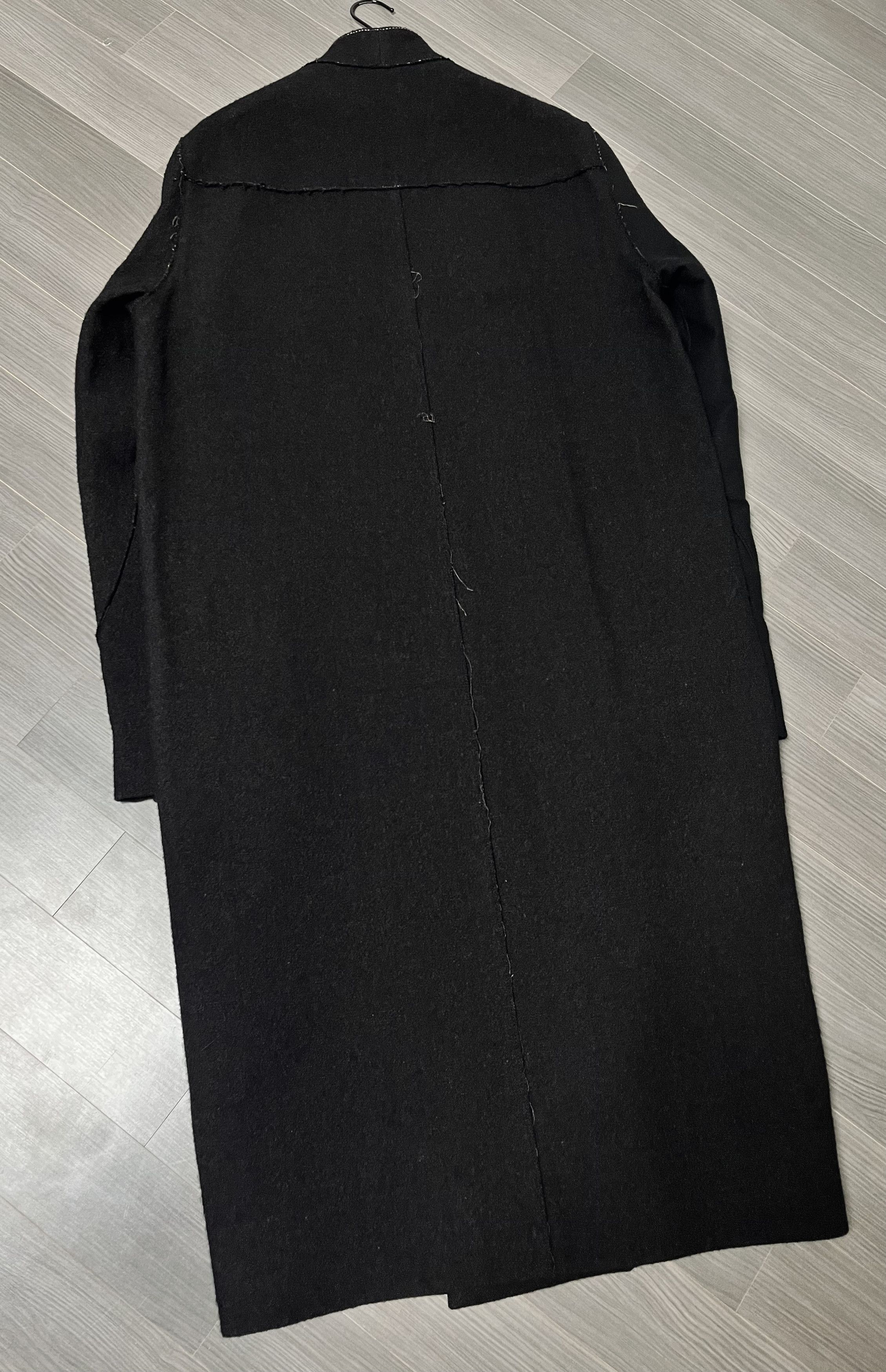 Rick Owens SISYPHUS OFF-THE-RUNWAY KIMONO WRAP COAT Size US M / EU 48-50 / 2 - 7 Thumbnail