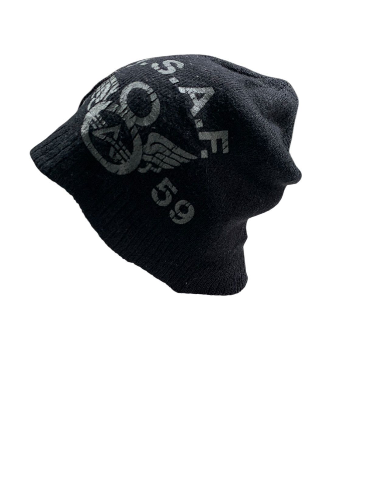 Japanese Brand × Kapital × Vintage Alpha industri u.s.a.f 1959 Beanie Hats RARE Size ONE SIZE - 2 Thumbnail