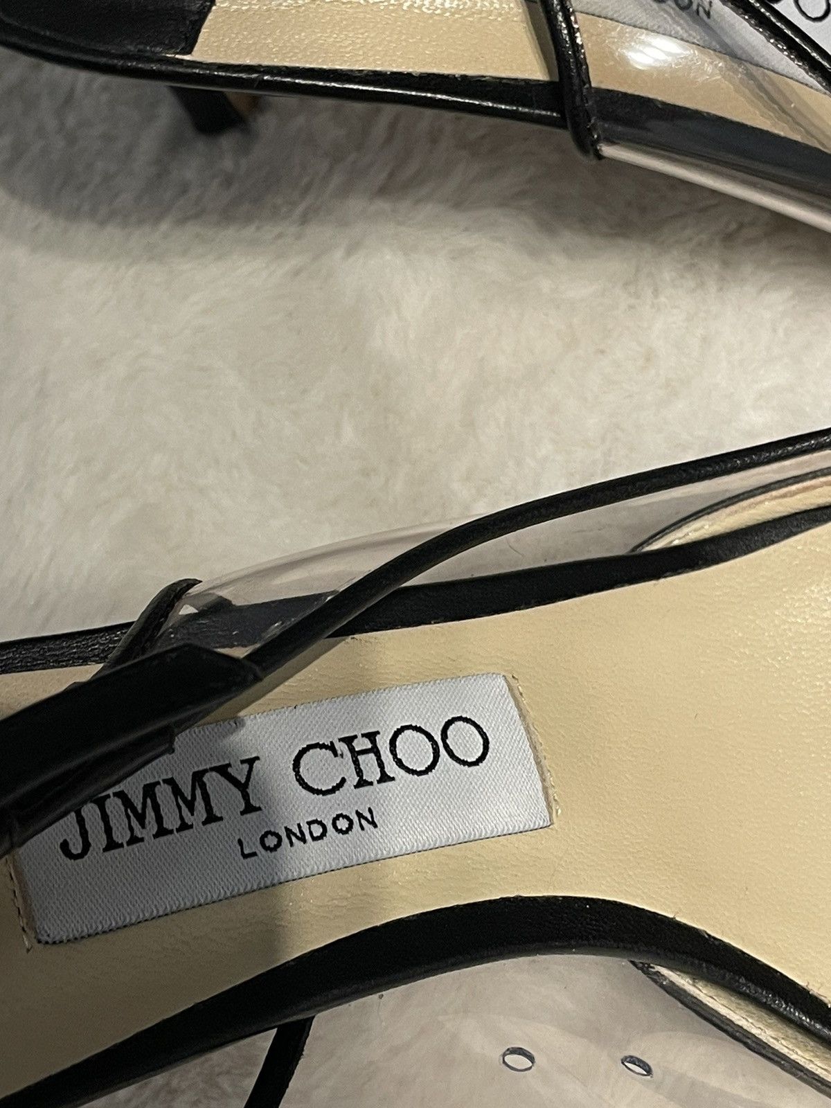 Jimmy Choo JIMMY CHOO Erin 60 leather slingbacks Size US 8 / IT 38 - 16 Thumbnail
