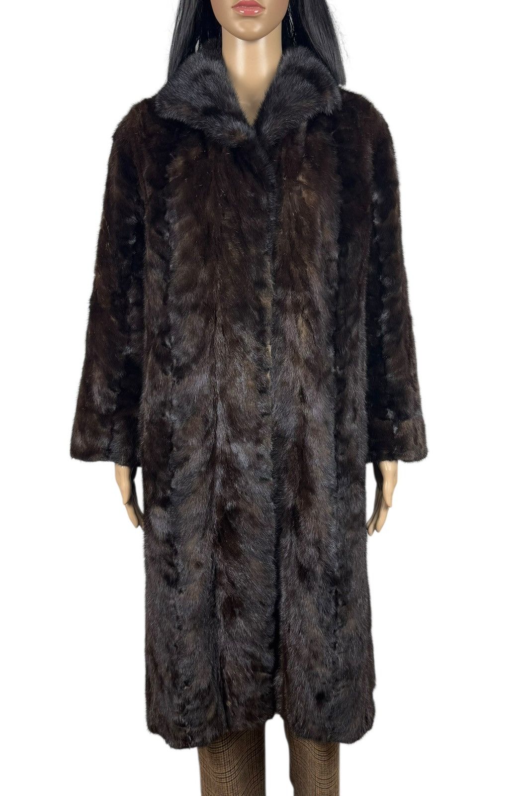 Other Tigre Royal Neuchatel Real Fur Mink Coat Genuine Size M / US 6-8 / IT 42-44 - 4 Thumbnail