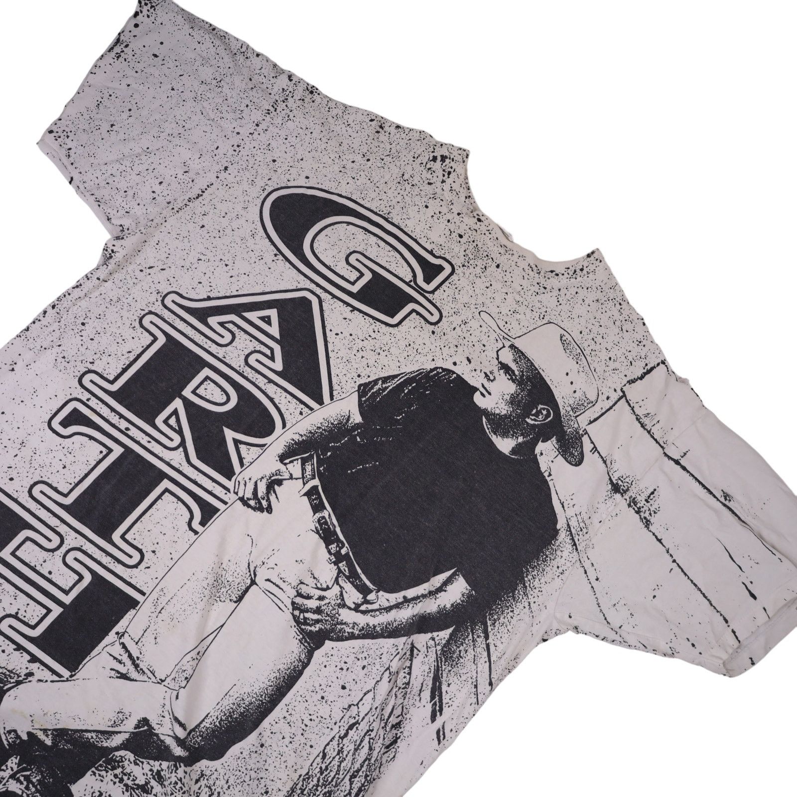 Band Tees × Vintage Vintage Garth Brooks Allover Print Graphic Band Tee Size US XXL / EU 58 / 5 - 2 Thumbnail