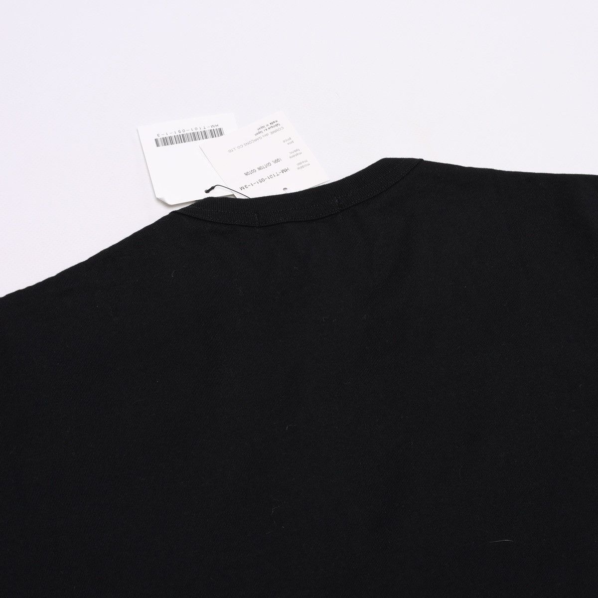 Comme des Garcons NWT Comme Des Garcons Homme Black Logo Tee Size US M / EU 48-50 / 2 - 14 Thumbnail