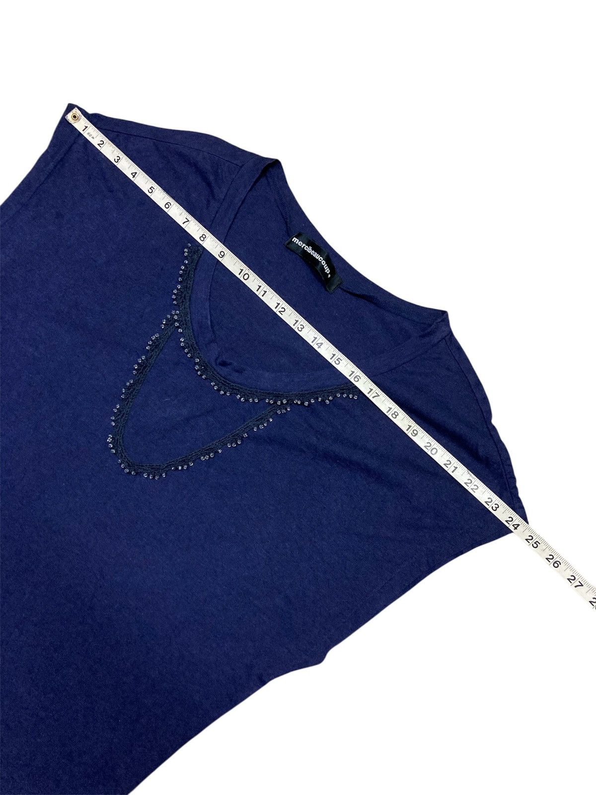 Issey Miyake Mercibeaucoup Blue Women’s Top by Issey Miyake Size M / US 6-8 / IT 42-44 - 8 Thumbnail