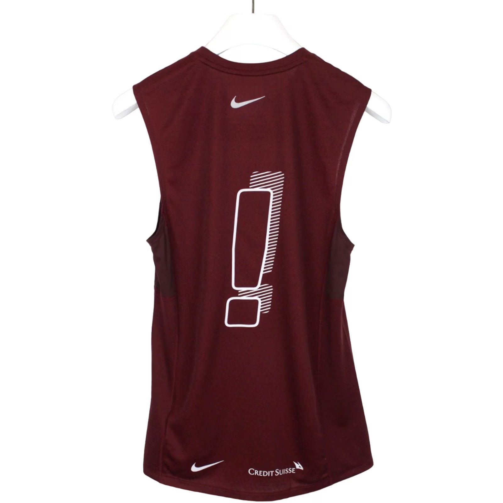 Nike NIKE Dri-Fit T-Shirt Sleeveless Mens SMALL 3 Pieces Burgundy Polyester Round Neck Shirt Fastening: Pullover Size US S / EU 44-46 / 1 - 4 Thumbnail