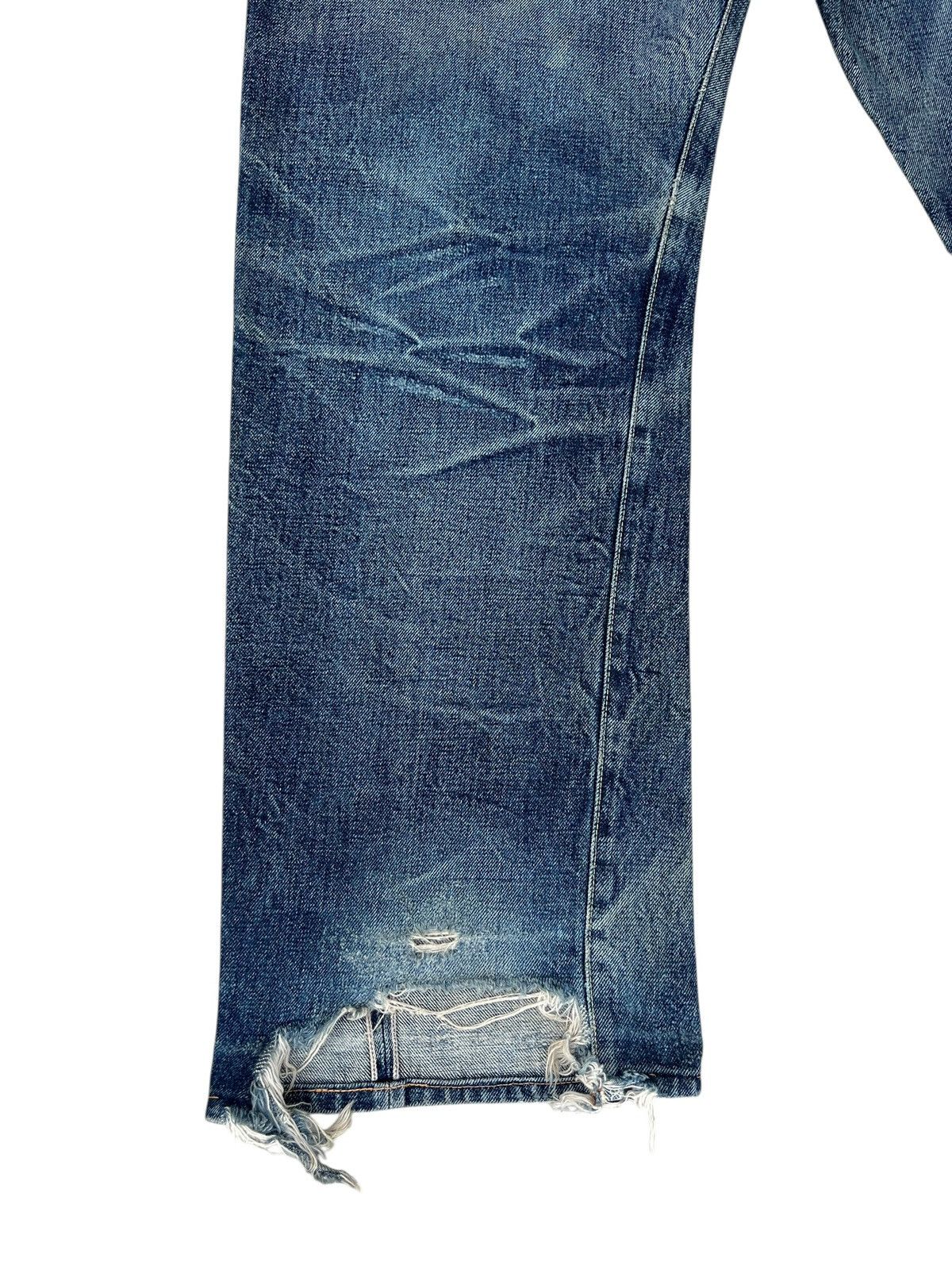 Studio D'Artisan Distressed Studio D’ Artisan SD-101 Denim Selvedge Jeans Size US 32 / EU 48 - 16 Thumbnail