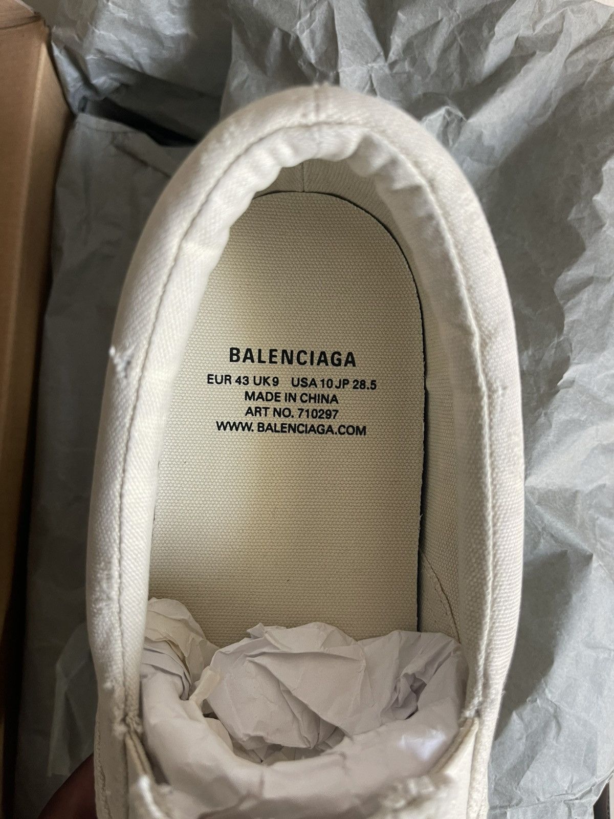 Balenciaga Balenciaga Paris Slip On Size US 10.5 / EU 43-44 - 9 Thumbnail
