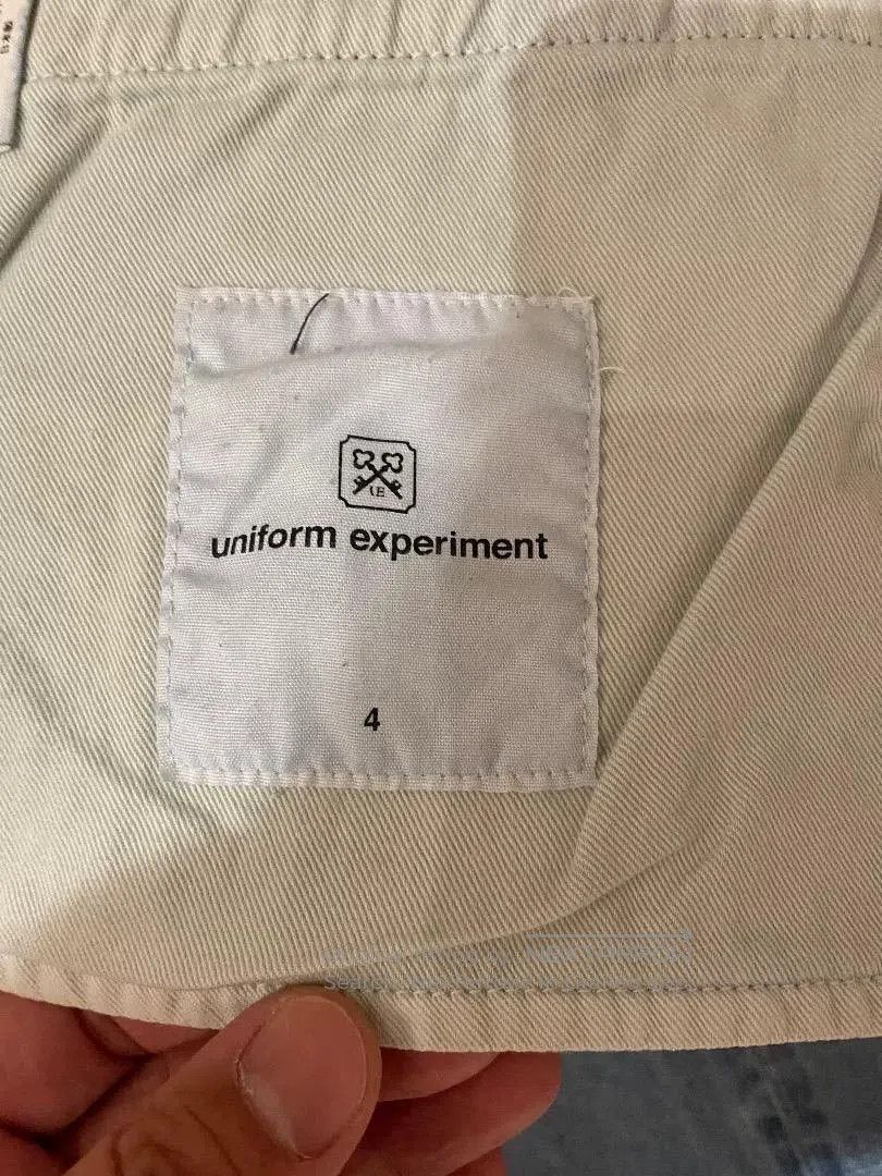 uniform experiment washed denim wide pants by uniform experiment. Size US 34 / EU 50 - 5 Thumbnail