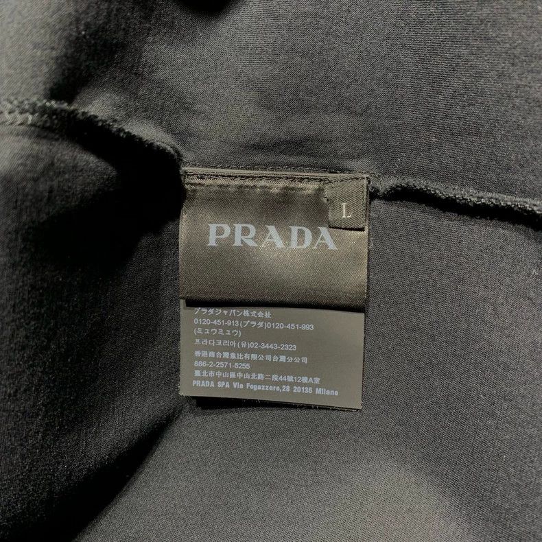 Prada Prada Logo polo short sleeves 2501-Nextarrow Size US L / EU 52-54 / 3 - 3 Thumbnail