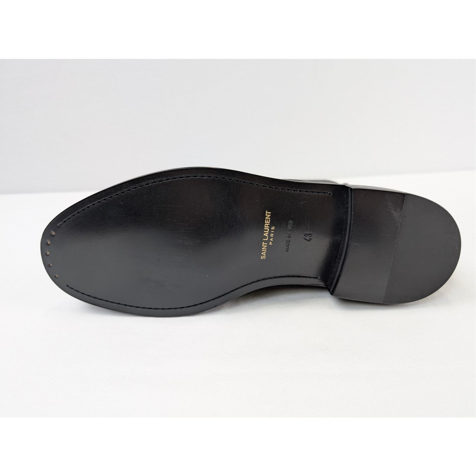 Saint Laurent Paris o1rshd1 Stalker Army 20 Lace up Boots in Nero Size US 10 / EU 43 - 12 Thumbnail