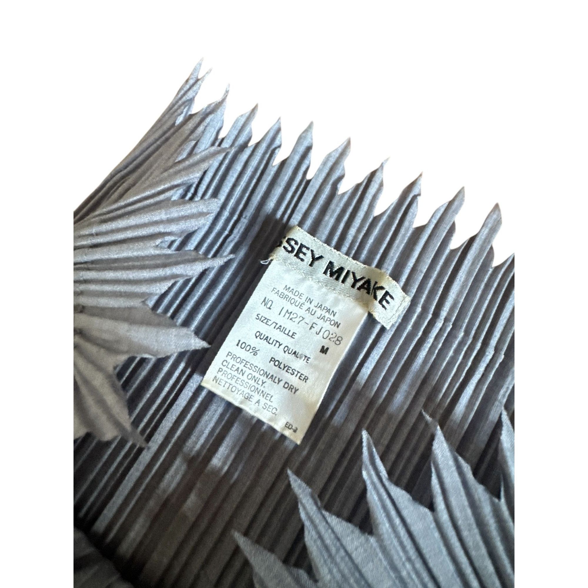 Issey Miyake SS1990 “Icy” Plissé Sculptural Top Size M / US 6-8 / IT 42-44 - 6 Thumbnail