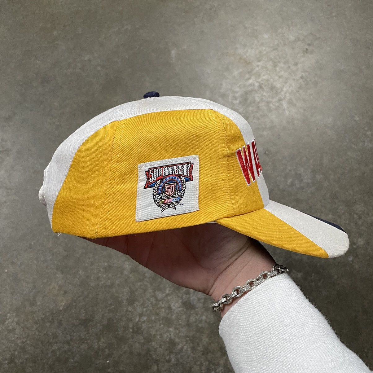 NASCAR × Vintage Vintage NASCAR Rusty Wallace Snapback Hat 50th Anniversary Size ONE SIZE - 4 Thumbnail