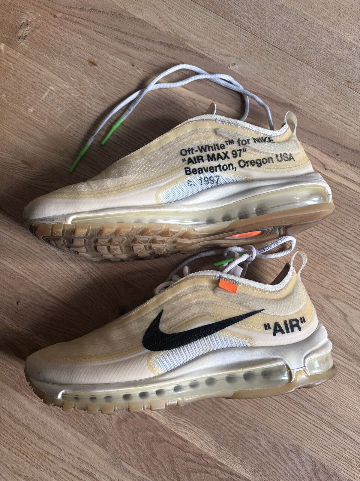 Nike × Off-White Nike air max 97 off white Size US 7.5 / EU 40-41 - 7 Thumbnail