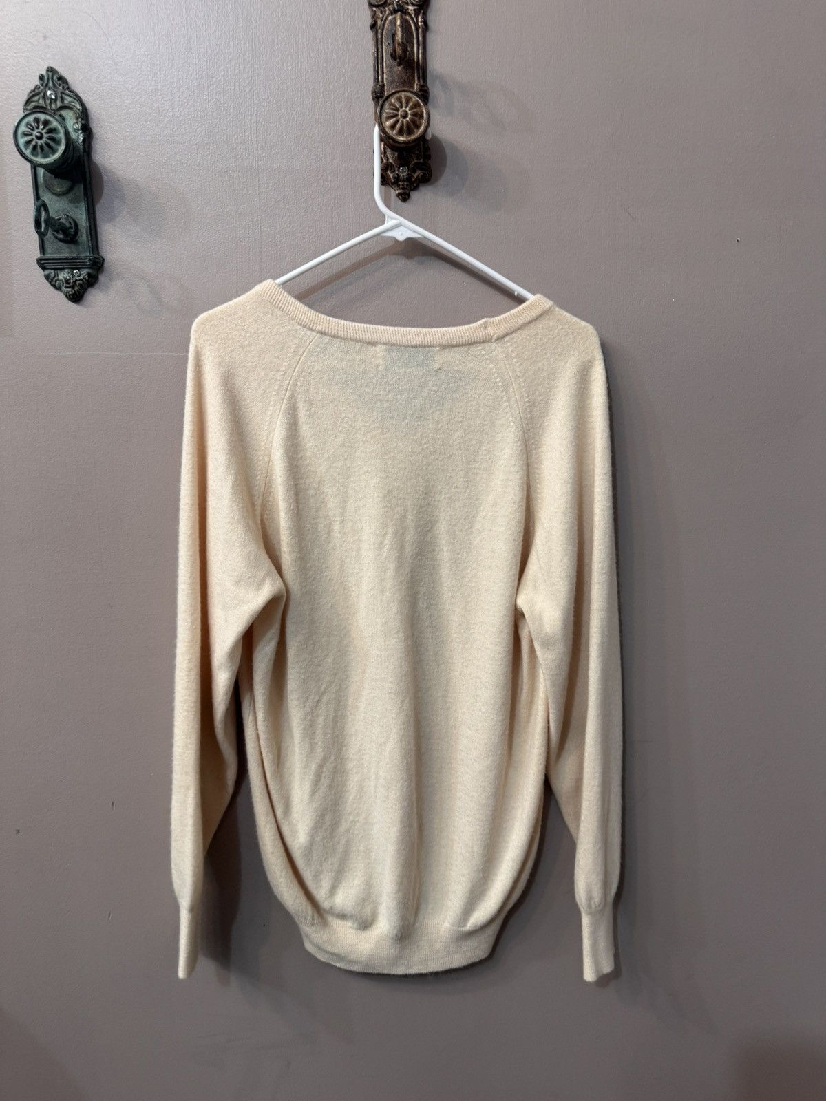 Dior Vintage Men’s Dior V neck Long Sleeve Sweater Size US L / EU 52-54 / 3 - 4 Thumbnail