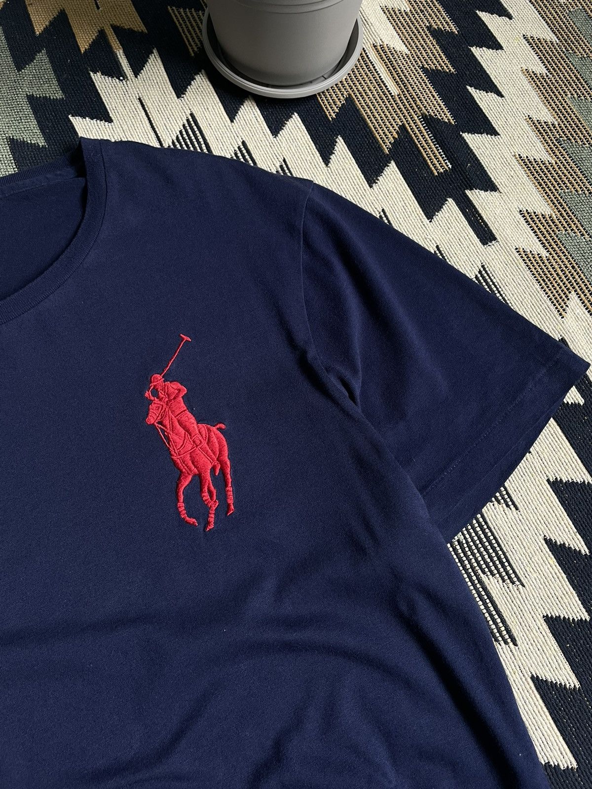 Vintage Polo Ralph Lauren USA Flag Y2K T-shirt Size US XL / EU 56 / 4 - 6 Thumbnail