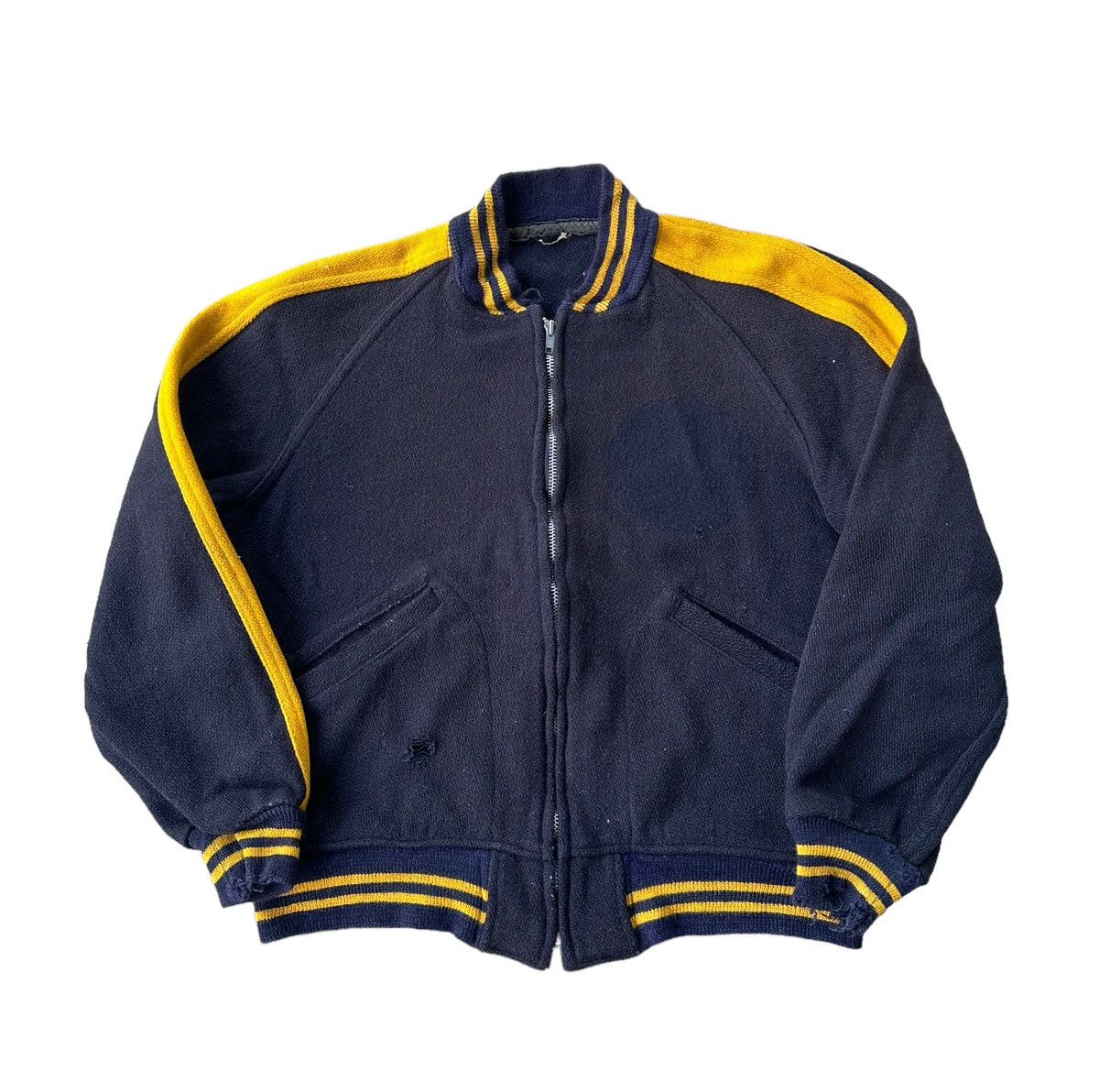 Vintage Vintage 70s wool varsity jacket Size US M / EU 48-50 / 2 - 3 Thumbnail