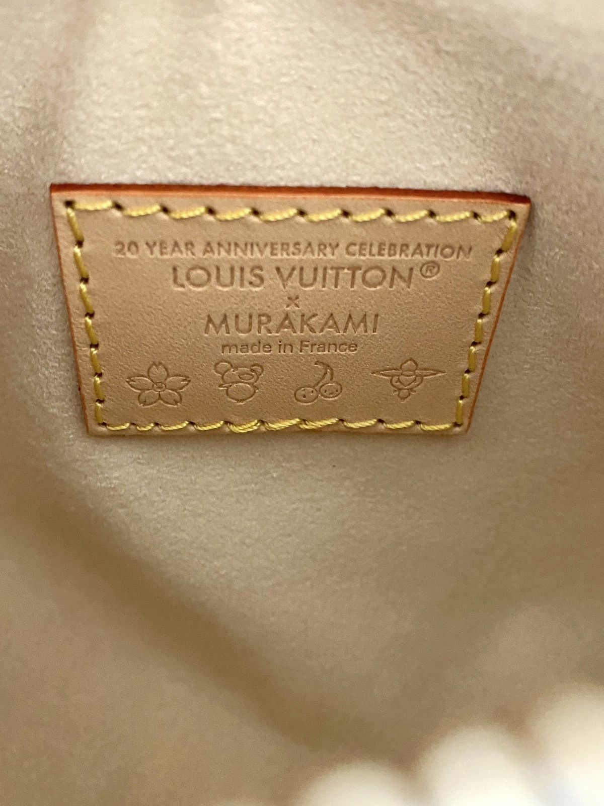 Louis Vuitton × Takashi Murakami Louis Vuitton Murakami White Nano Speedy 2025 NWT M13391 Size ONE SIZE - 18 Thumbnail