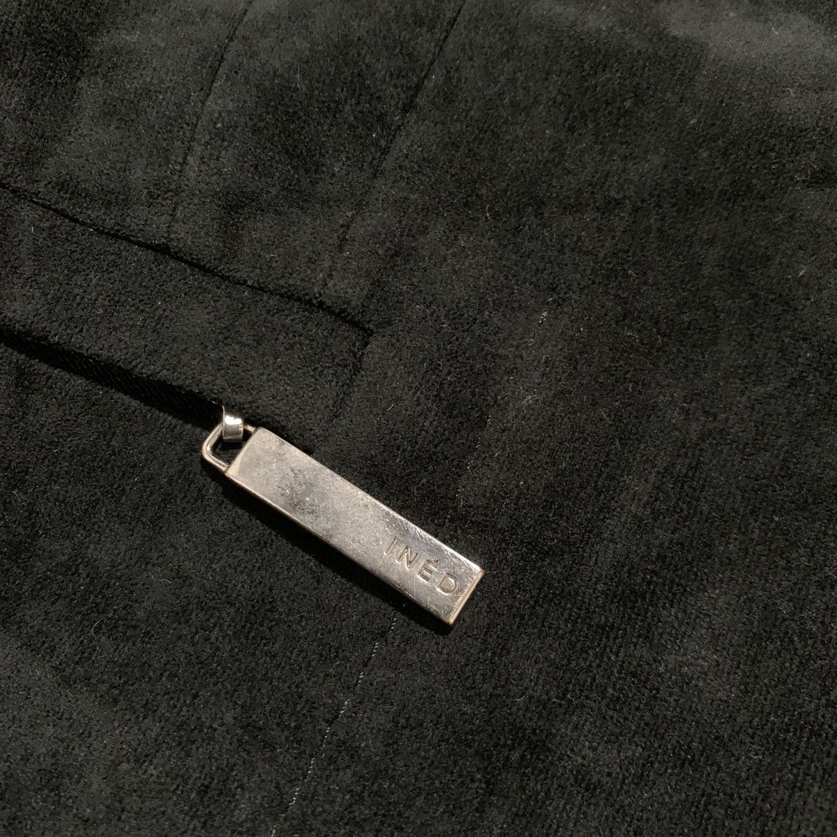 Yohji Yamamoto INED by Yohji Yamamoto Velvet Black Blazer Japan Brand Size US S / EU 44-46 / 1 - 6 Thumbnail